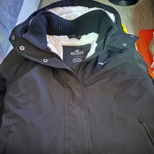 Weather proof fleeced jacket